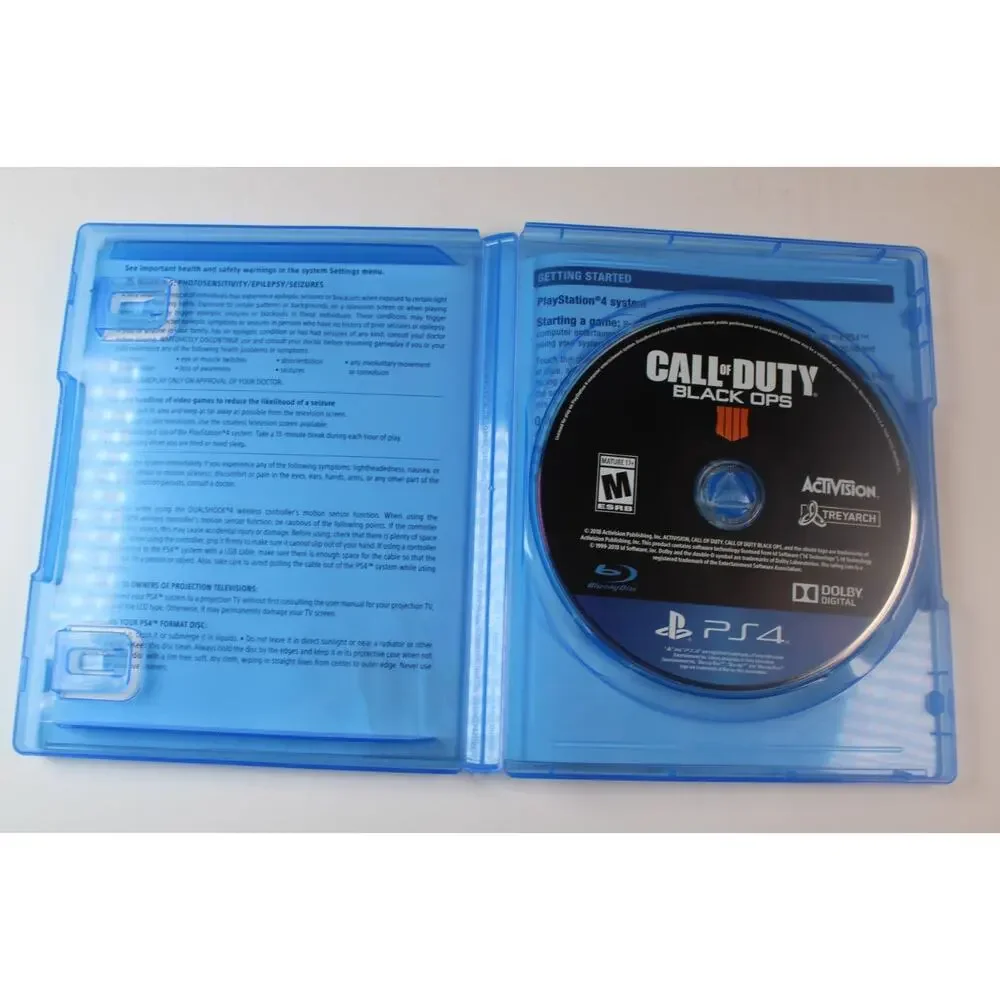 Call Of Duty Black Ops 3 & 4 Bundle/Lot (Sony PlayStation 4, PS4) Tested